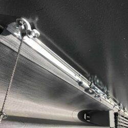 slide on wire retractable awning - custom awnings - custom awnings near me - custom awnings for decks - custom awnings for business - custom door awnings near me - spear awnings - aluminum awnings - dome awnings