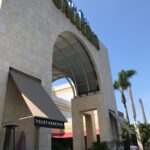 South Bay Galleria with grey awning for valet parking - custom awnings - custom awnings near me - custom awnings for decks - custom awnings for business - custom door awnings near me - spear awnings - aluminum awnings - dome awnings