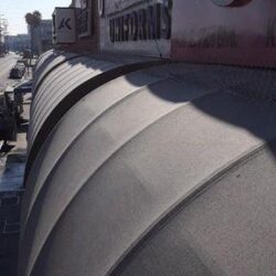 stores with black dome awnings - custom awnings - custom awnings near me - custom awnings for decks - custom awnings for business - custom door awnings near me - spear awnings - aluminum awnings - dome awnings