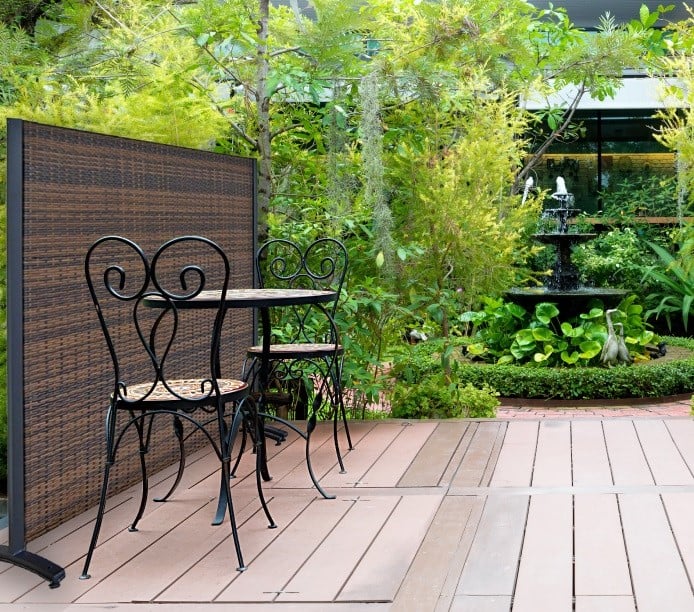 Outdoor Privacy Screens Enhance Your Space with Privacy installing
