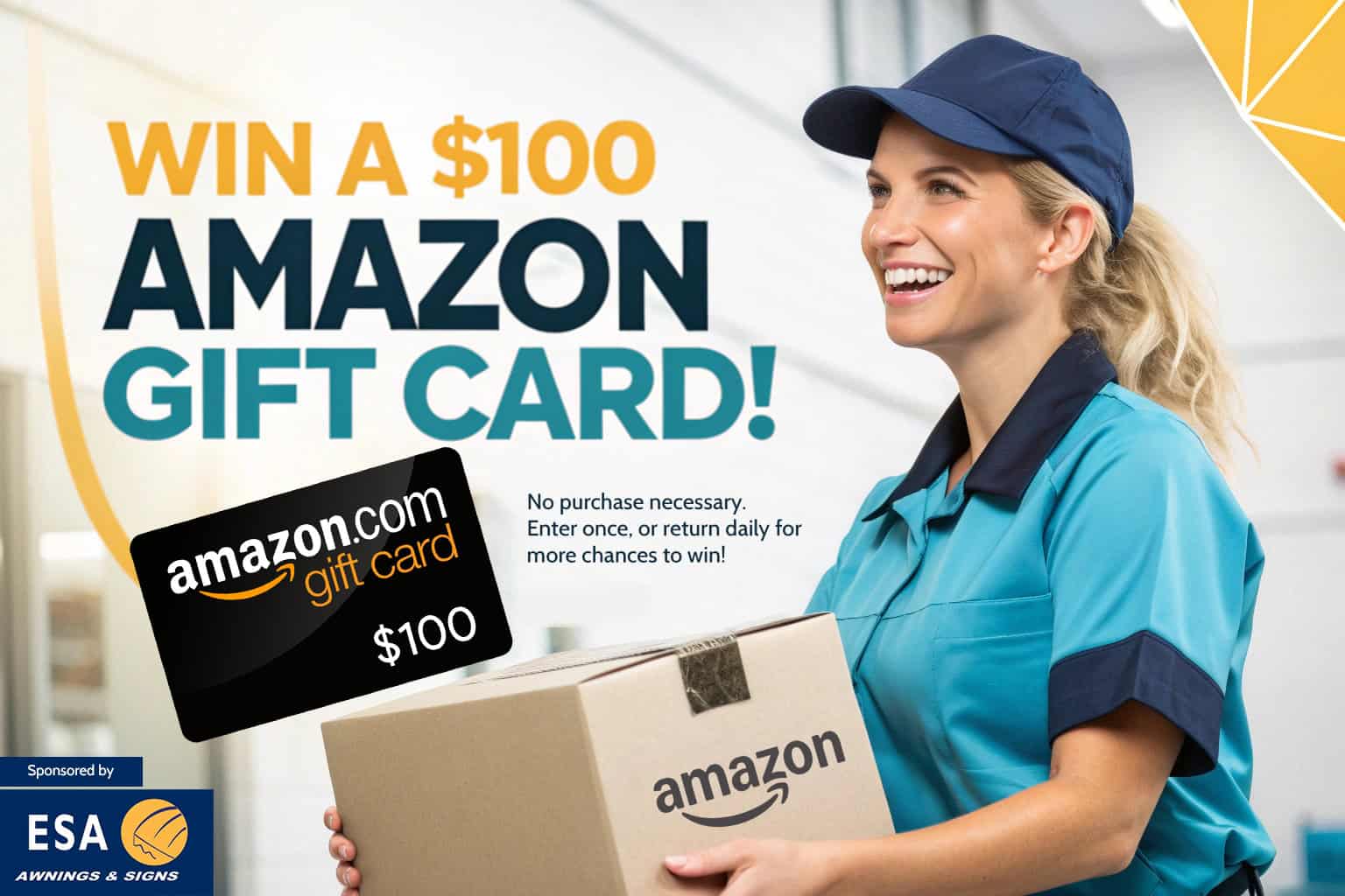 $100 Amazon Gift Card Giveaway